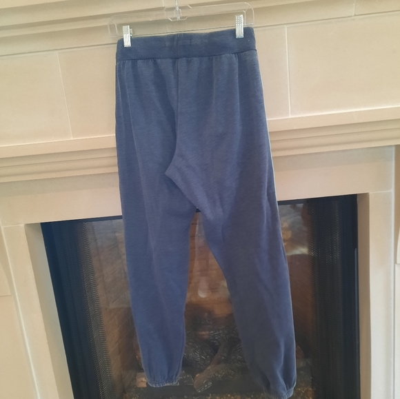 Rip Curl grey distressed joggers with multi color side stripe. - Picture 5 of 5